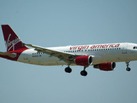 По опросу потребителей, Virgin America – самая популярная авиакомпания США